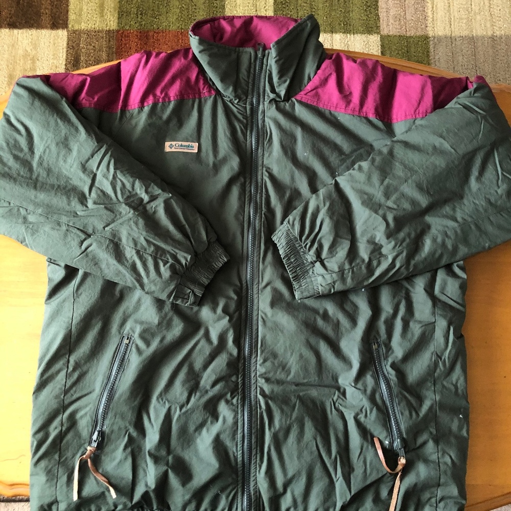 Men's Large VINTAGE Columbia Jacket